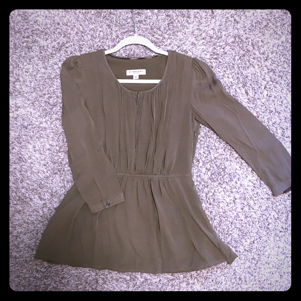 Burberry Blouse silk USA 4